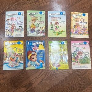Fancy Nancy I Can Read Set of 8 Books.